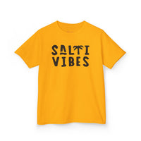 Gildan 5000B | Kids’ "Salty Vibes" Premium Cotton T-Shirt – Tropical Beach & Summer Vacation Tee