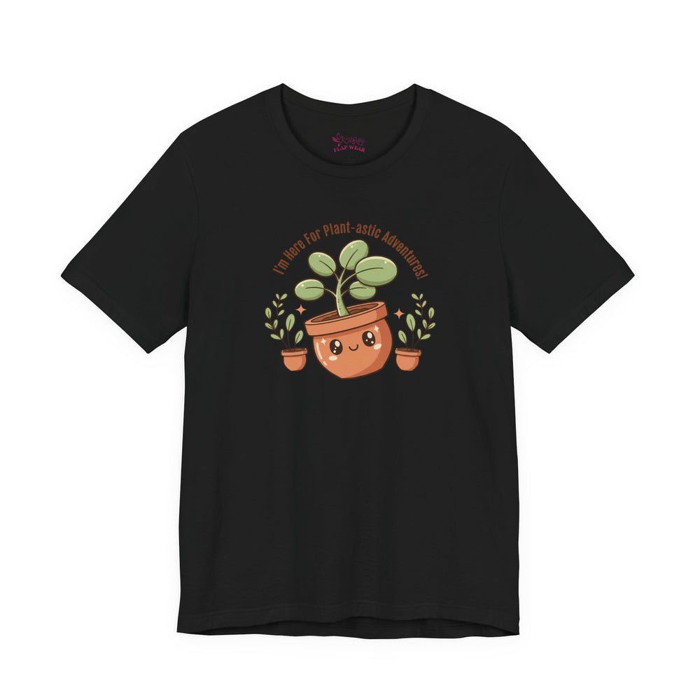 Bella+Canvas3001 | Plant-tastic Houseplant Pun Tee | Plant Mom Shirt, Succulent Pun