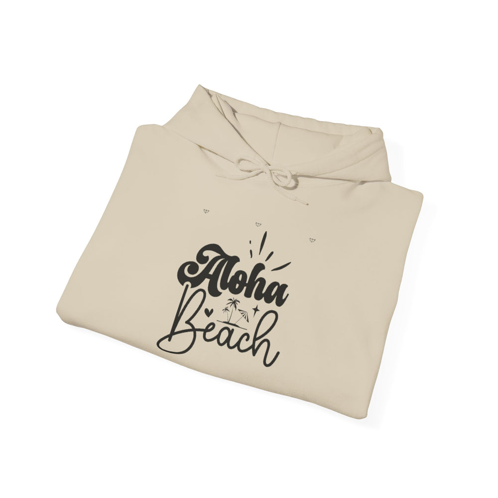 Gildan 18500 | Aloha Beach Unisex Hoodie – Cozy Pullover with Hawaiian Vibes