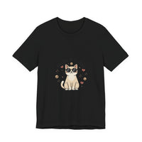 Single & Happy Cat Tee | Anti Valentine, Single Humor Shirt