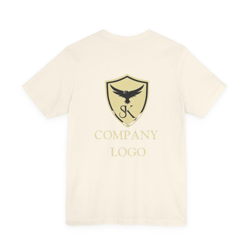 Unisex Jersey Short Sleeve Tee | Custom Company Logo T-shirts, Custom Design Sweatshirts, Personalized Logo Hoodies, Custom Double Sided Print Shirts, Custom Text Shirts