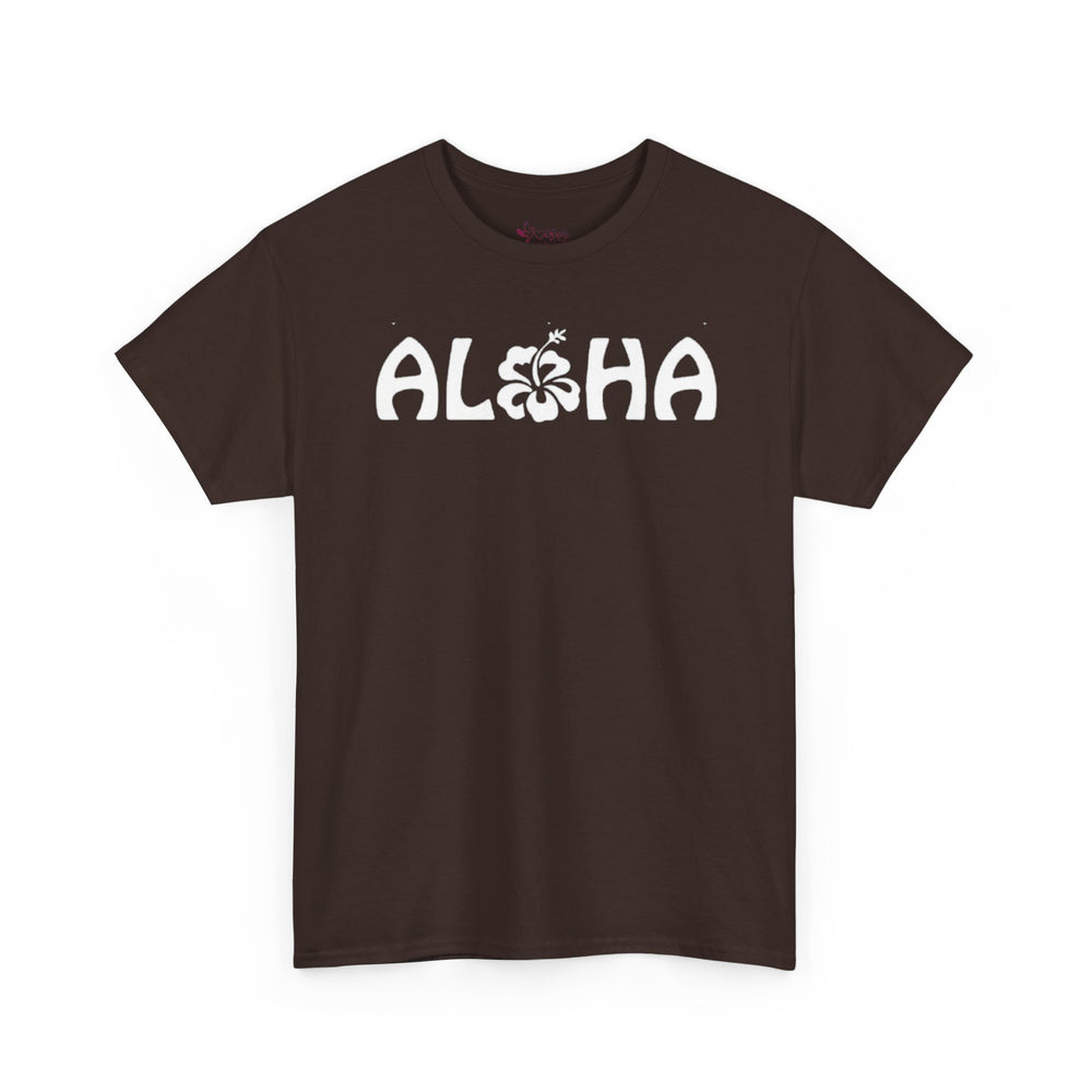 Gildan5000 | Unisex Aloha Floral Tee — Island State of Mind // Retro Aloha Unisex Tee