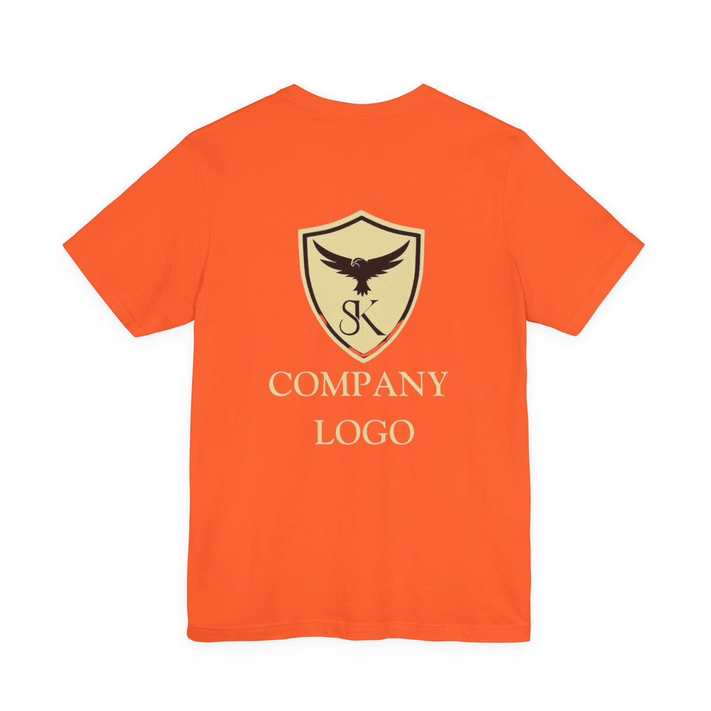 Unisex Jersey Short Sleeve Tee | Custom Company Logo T-shirts, Custom Design Sweatshirts, Personalized Logo Hoodies, Custom Double Sided Print Shirts, Custom Text Shirts
