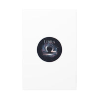 Libra Zodiac Canvas, Astrology Wall Art | Constellation Galaxy Print