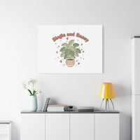 Single and Sassy Canvas, Matte Stretched | Anti‑Valentine, Funny Valentines Poster