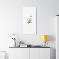 I Wet My Plants Canvas | Plant Parent Humor, Botanical Pun Wall Art