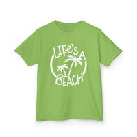 Gildan 5000B | Youth Paradise Beach T-Shirt – Comfortable Cotton Graphic Tee for Boys & Girls
