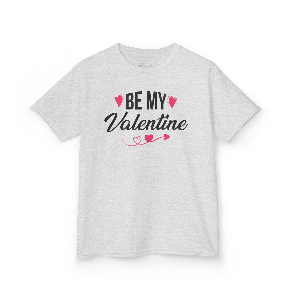 "Be My Valentine" Youth T-Shirt | Cute Heart & Arrow Graphic Tee for Kids | Boys & Girls School Holiday Top