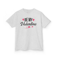 "Be My Valentine" Youth T-Shirt | Cute Heart & Arrow Graphic Tee for Kids | Boys & Girls School Holiday Top
