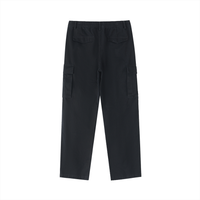 Men Cotton Elastic-Waist Cargo Pants