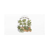 Can't Leaf You Alone Canvas | Plant Parent Humor, Sage Botanical Art
