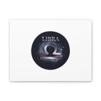 Libra Zodiac Canvas, Astrology Wall Art | Constellation Galaxy Print
