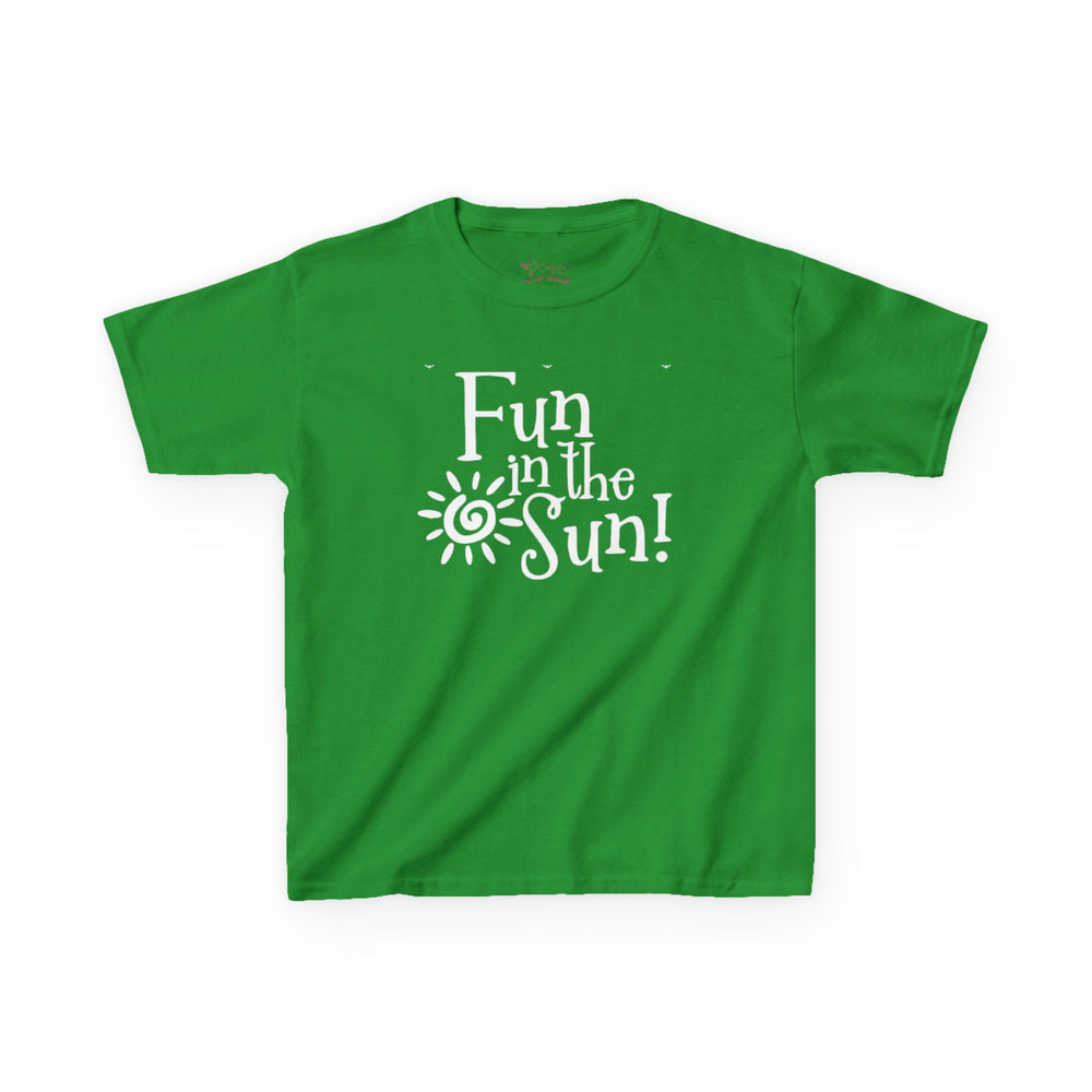 Gildan 5000B | Fun in the Sun Kids' Graphic T-Shirt - Organic Cotton Summer Tee