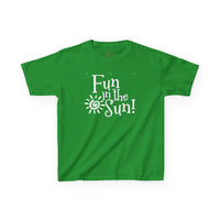 Gildan 5000B | Fun in the Sun Kids' Graphic T-Shirt - Organic Cotton Summer Tee