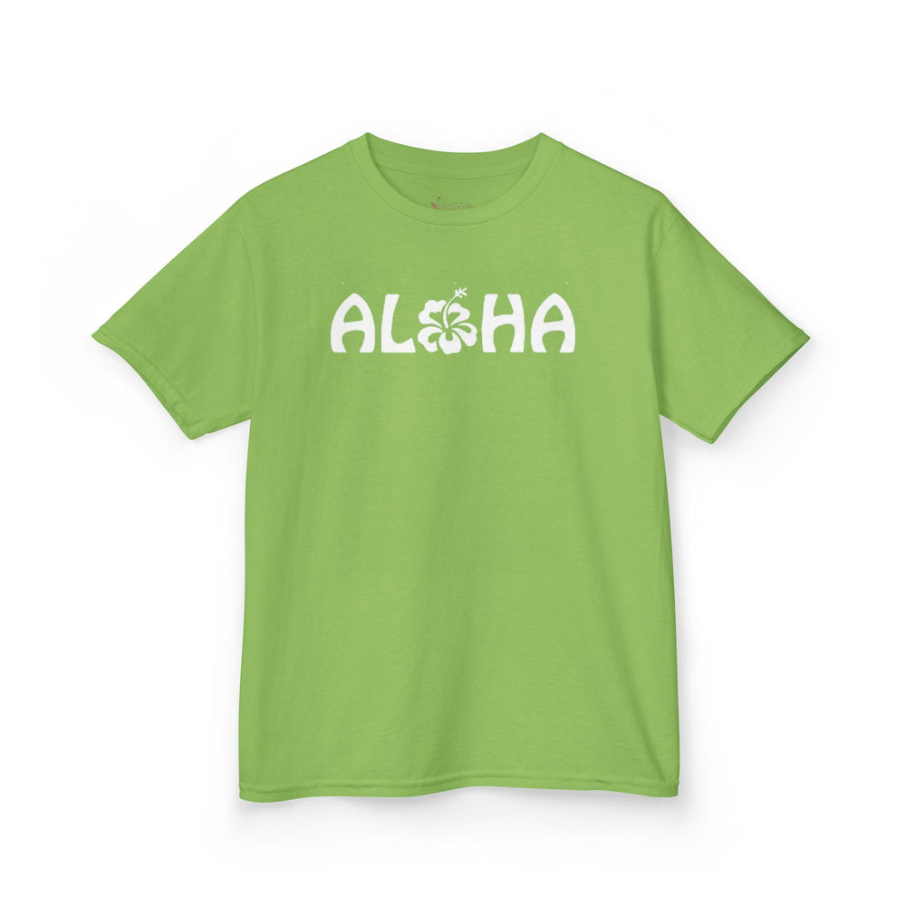 Gildan 5000B | Kids' Aloha Spirit Cotton T-Shirt – Tropical Summer Tee