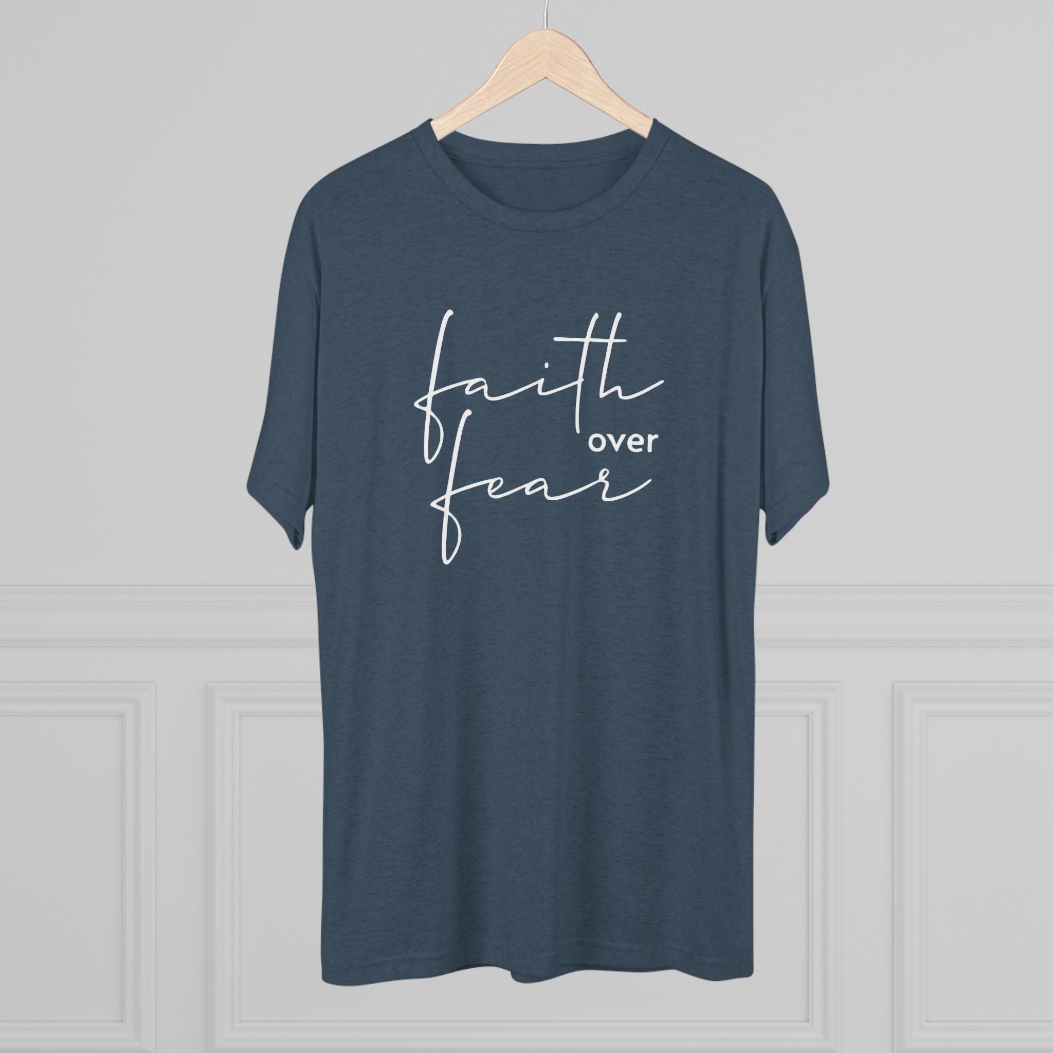 Faith Over Fear Graphic Tee — Inspirational Christian Crewneck