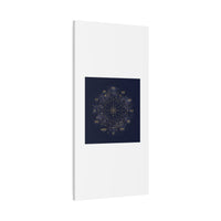 Gold Zodiac Wheel Canvas | Astrology Constellation Art, Cosmic Wall Print