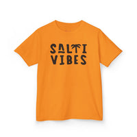 Gildan 5000B | Kids’ "Salty Vibes" Premium Cotton T-Shirt – Tropical Beach & Summer Vacation Tee
