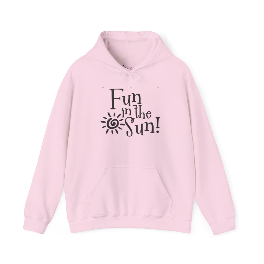 Gildan 18500 | SUNNY "Fun in the Sun" Unisex Hoodie – Cheerful & Cozy Summer Sweatshirt