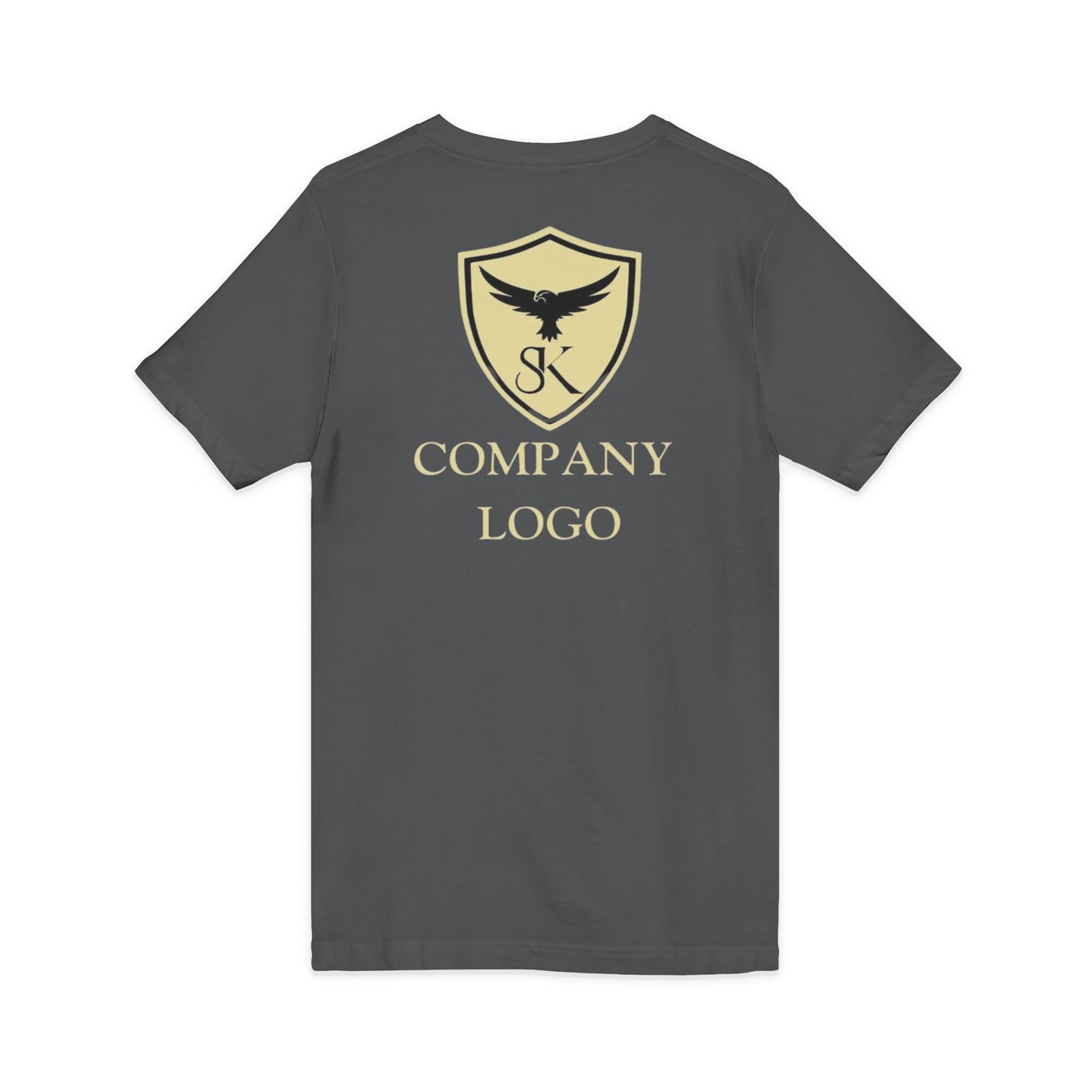 Unisex Jersey Short Sleeve V-Neck Tee