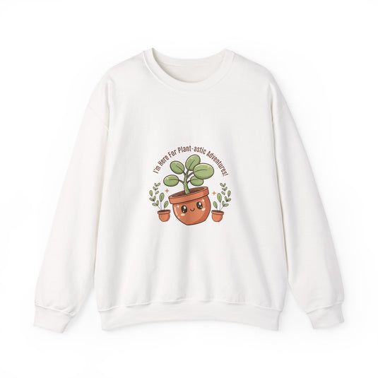 Plant Parent Pun Crewneck Sweatshirt | succulent pun, plant mom apparel
