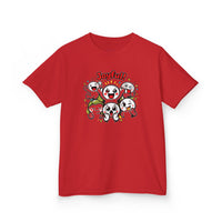 Gildan 5000B | "Joyful Crew" Kids' Premium Cotton Tee – Vibrant Cartoon Graphic T-Shirt