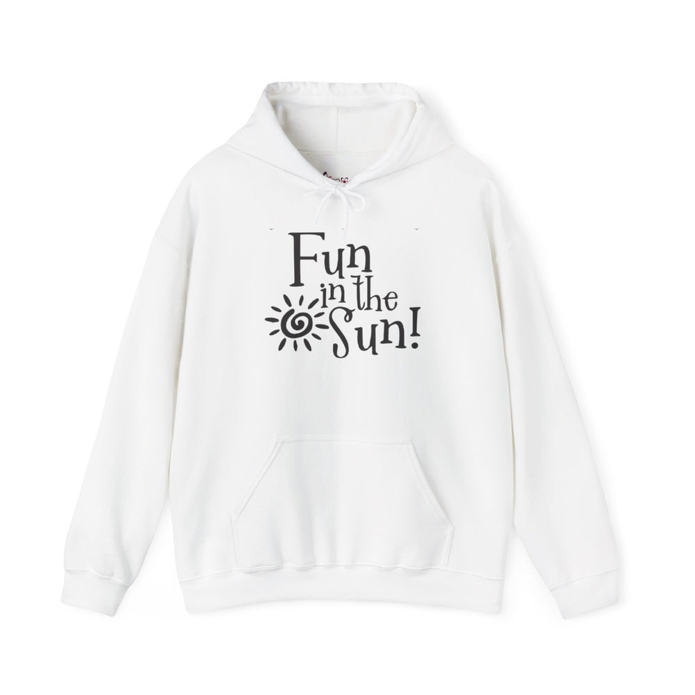 Gildan 18500 | SUNNY "Fun in the Sun" Unisex Hoodie – Cheerful & Cozy Summer Sweatshirt