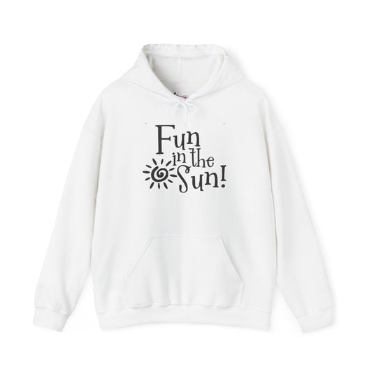 Gildan 18500 | SUNNY "Fun in the Sun" Unisex Hoodie – Cheerful & Cozy Summer Sweatshirt
