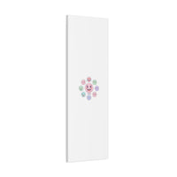 Hand-Drawn Emoticon Sticker Pattern Canvas | Cute Emoji Repeat Print