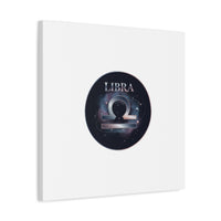 Libra Zodiac Canvas, Astrology Wall Art | Constellation Galaxy Print