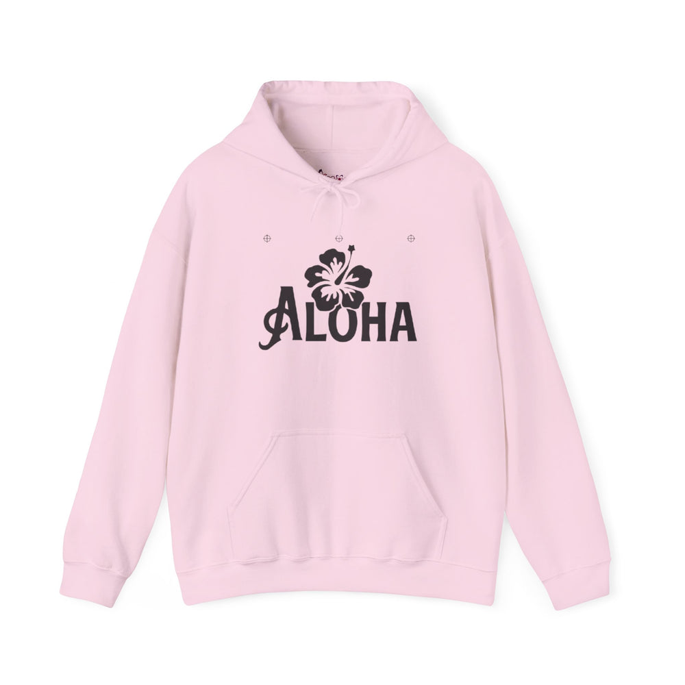 Gildan 18500 | PREMIUM Aloha Hibiscus Unisex Hoodie – Cozy Hawaiian Vibe Sweatshirt