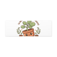 Plant-astic Pun Canvas | Stretched Matte Botanical Wall Art