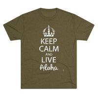 Next Level 6010 | Keep Calm and Live Aloha – Premium Unisex Comfort Tee