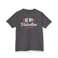"Be My Valentine" Youth T-Shirt | Cute Heart & Arrow Graphic Tee for Kids | Boys & Girls School Holiday Top
