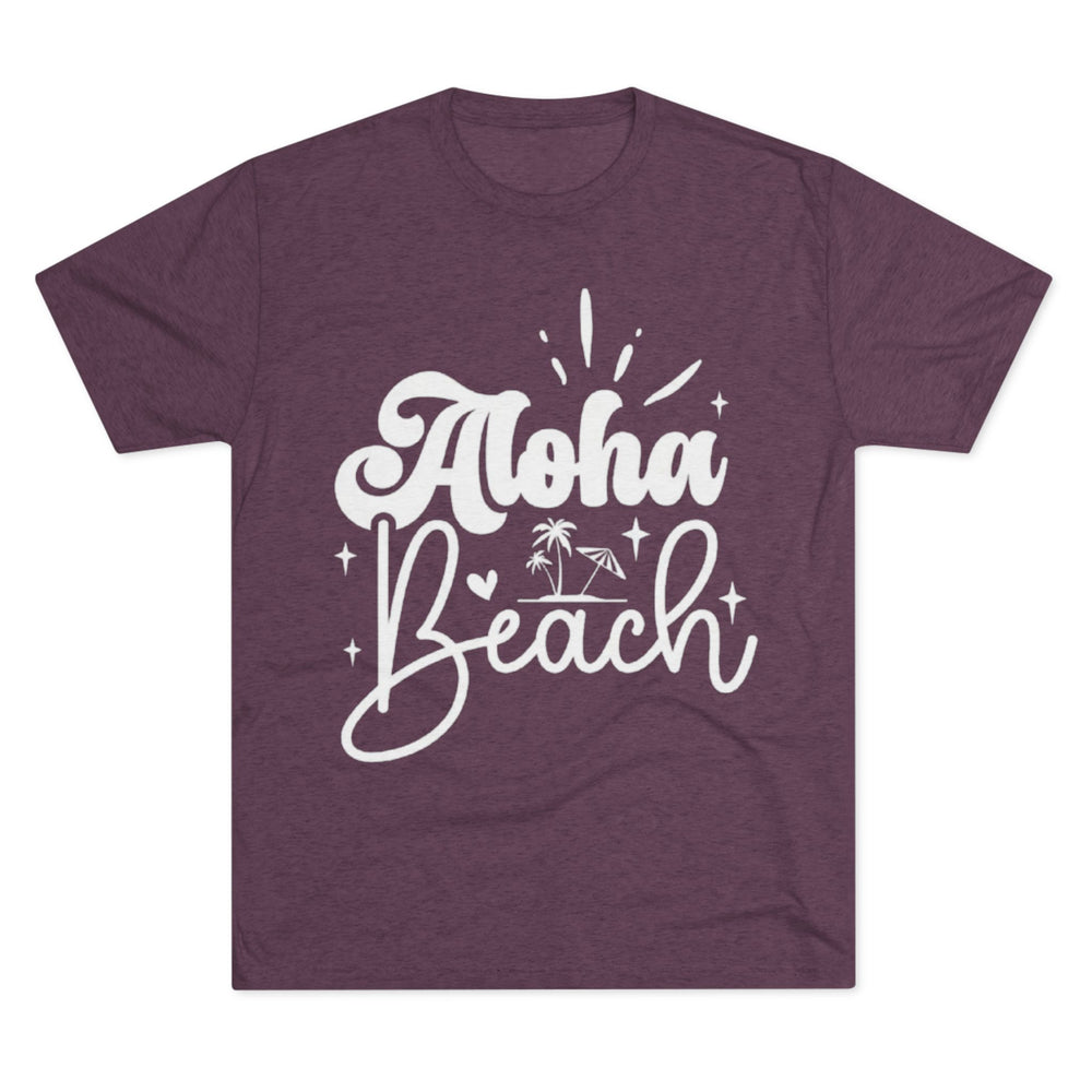 Next Level 6010 | Unisex Aloha Beach Vintage Inspired Unisex Tri-Blend Tee
