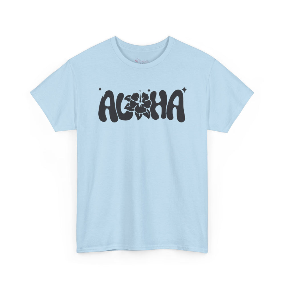 Gildan5000 | Unisex Retro Aloha Hibiscus Unisex Softstyle Tee