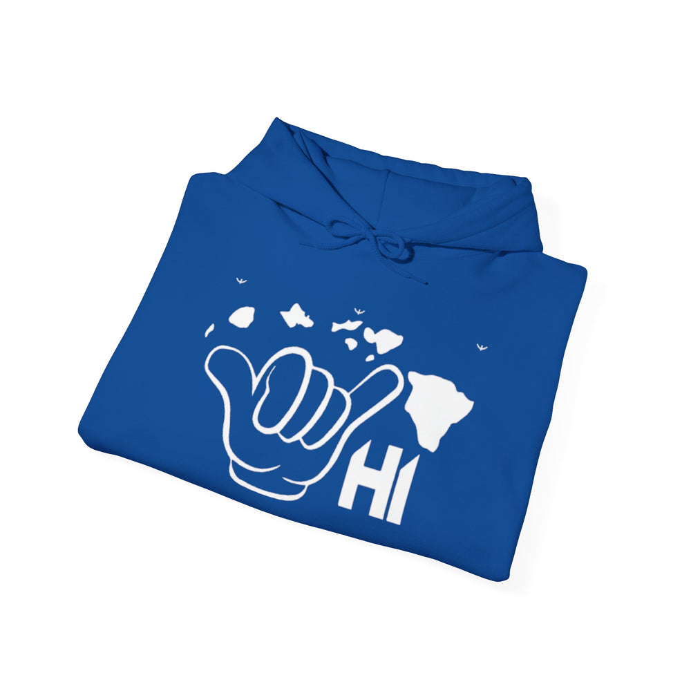 Gildan 18500 | Aloha Hawaii Shaka Hoodie – Unisex Pullover Sweatshirt