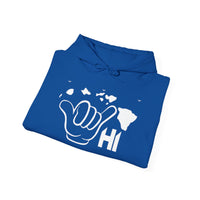 Gildan 18500 | Aloha Hawaii Shaka Hoodie – Unisex Pullover Sweatshirt