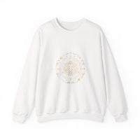 Zodiac Constellation Crest Sweatshirt | Astrological, Metallic Foil