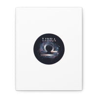 Libra Zodiac Canvas, Astrology Wall Art | Constellation Galaxy Print