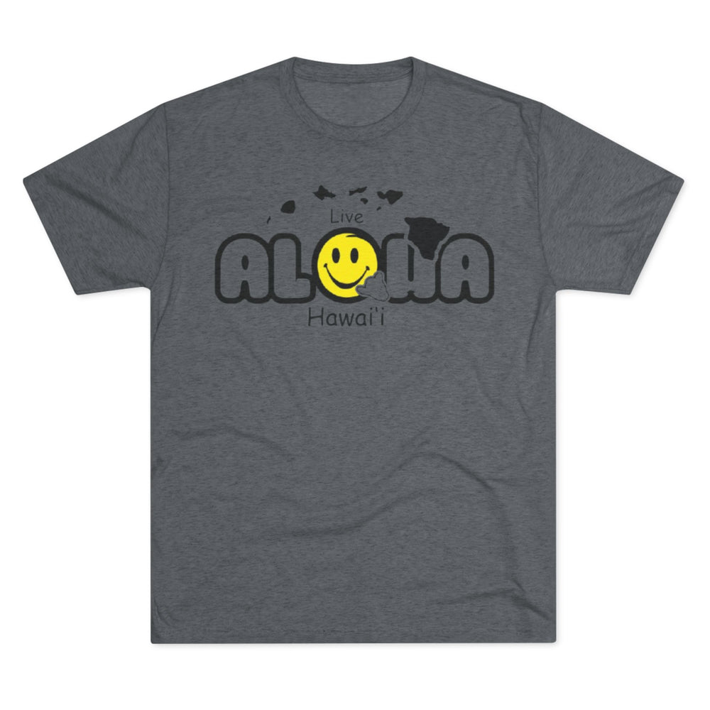 Next Level 6010 | Live Aloha Hawai'i Unisex Tri-Blend Vintage Tee