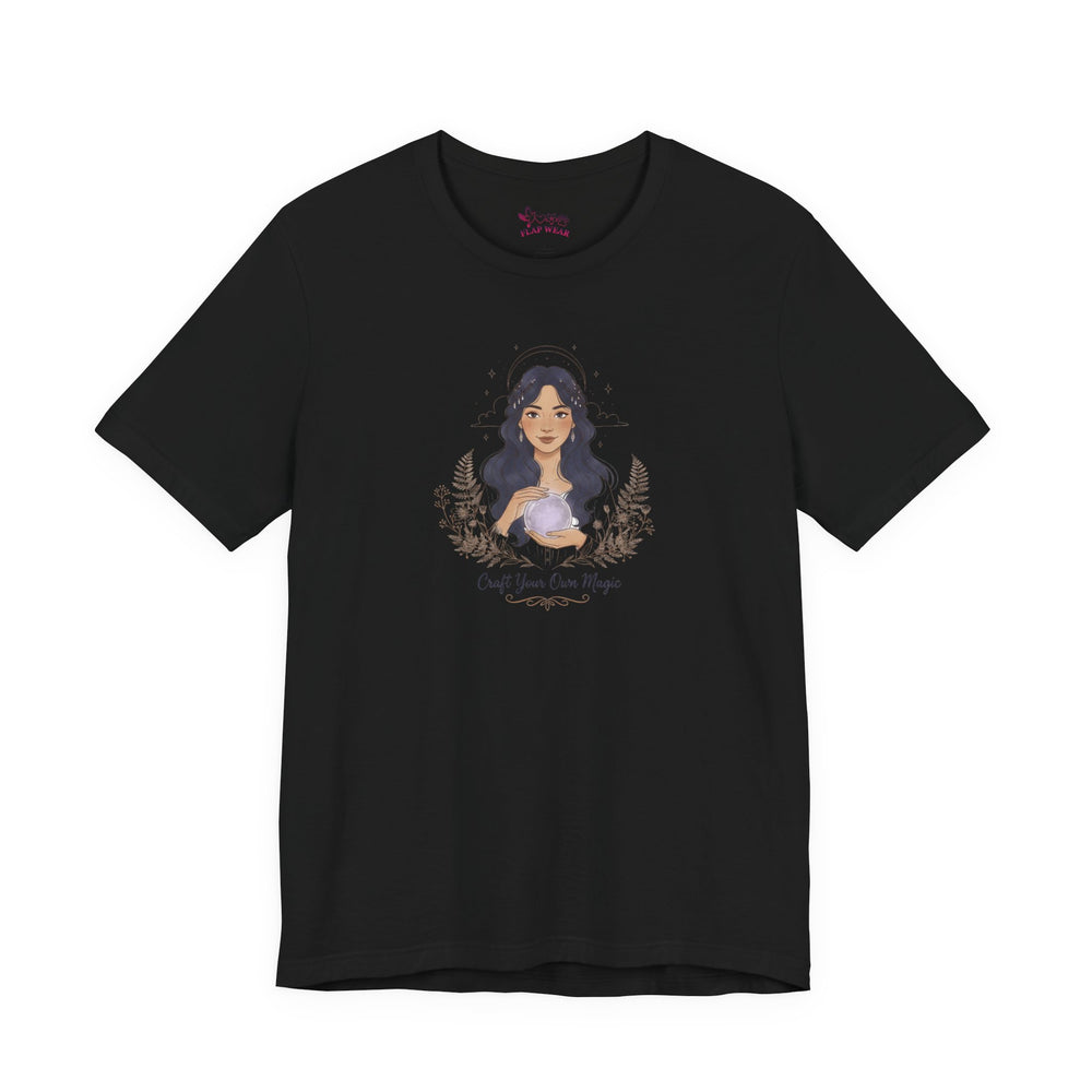 Bella+Canvas3001 | Craft Your Own Magic | Witchcore Aesthetic Unisex Cotton Tee