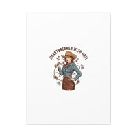 Matte Stretched Canvas — Custom Artwork & Photo Print, 1.25" Frame, Ready-to-Hang