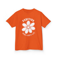 Gildan 5000B | Kids' Positive Vibes Daisy Tee – Mind, Vibes & Life Graphic T-Shirt