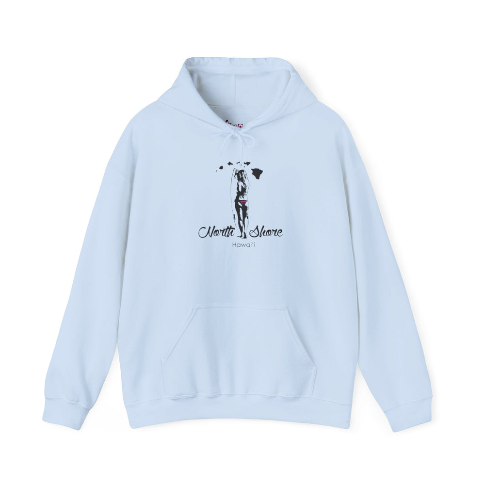 Gildan 18500 | North Shore Hawai'i Unisex Hoodie – Island Vibes & Coastal Style