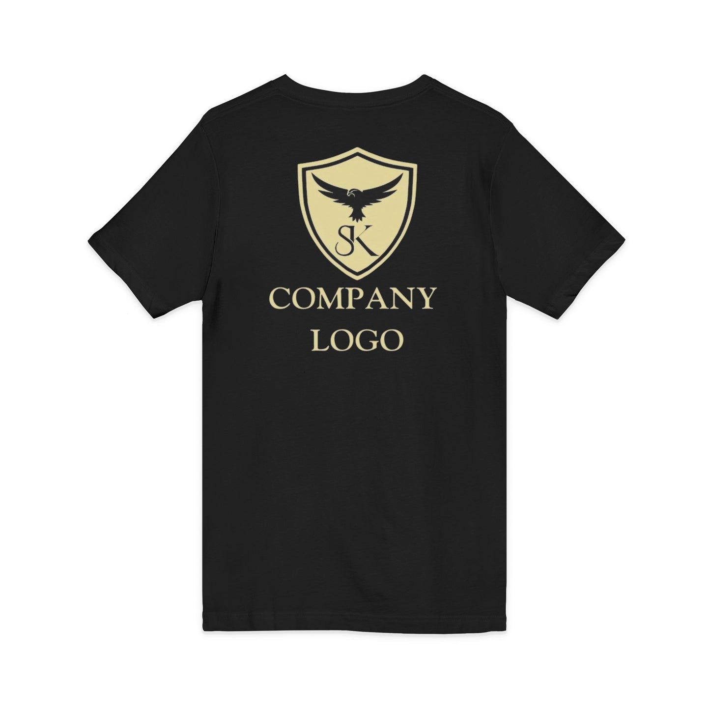 Unisex Jersey Short Sleeve V-Neck Tee