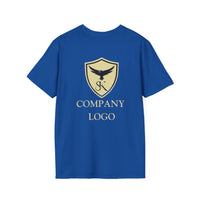 Unisex Softstyle T-Shirt | Custom Company Logo T-shirts, Custom Design Sweatshirts, Personalized Logo Hoodies, Custom Double Sided Print Shirts, Custom Text Shirts