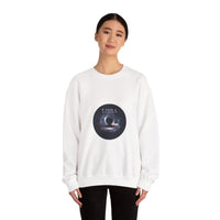 Libra Constellation Crewneck Sweatshirt | Zodiac Astrology, Cosmic Galaxy Shimmer