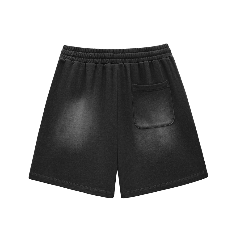 Sun Fade Raw Edge Cotton Shorts | shorts men,shorts women,shorts,short sleeve button down,short sleeve tops for women