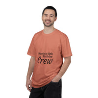 Birthday Crew T-Shirt – Personalized “Martin’s 50th Birthday Crew” Party Tee